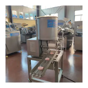 Industrial Automatic Chicken Nuggets Hamburger Potato Burger Meat Beef Patty Making Forming Machine Price