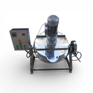 Olla Industrial Inclinable con Camisa de Calentamiento para Sopa de 200 Litros - Product Image 3