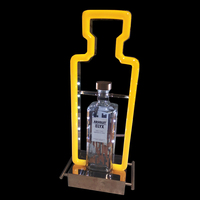 Porte-bouteille led en métal, fleuriste, produits personnalisés, pour bar, discothèque, affichage publicitaire, fête