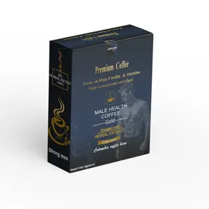 Lifeworth Man Power Energy Coffee Male Vitality Health Black Instant Oyster Maca Extract Coffee