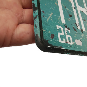 Placas de Matrícula de <span class=keywords><strong>Coche</strong></span> de Metal Personalizadas con Diseño Vintage Histórico, Placas de Registro de Vehículos Personalizadas para Decoración de Pared - Product Image 5