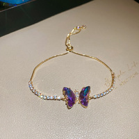 Bracelet carré en zircon de style européen et américain 2026, fabriqué en cuivre écologique, luxueux et élégant, parfait pour les femmes