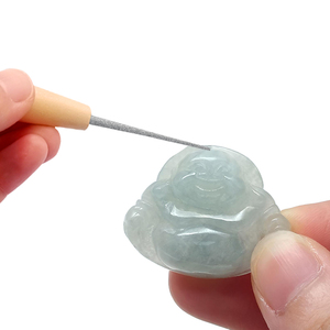 Industrial Grade 5 Sizes DIY Jewelry Crafting Wooden Handle <strong>Bead</strong> <strong>Reamer</strong> Set Hole Awl &amp; Smoothing Spinner <strong>Tool</strong> OEM - Product Image 3