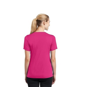 T-shirts de sublimation coupe ajustée unis t-shirts de sport vierges 100 polyester t-shirt vente en gros t-shirts de course t-shirts à impression personnalisée - Product Image 2