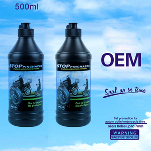 Liquido Riparatore Pneumatici Moto Anti-Foratura OEM STOP 500ml per Import-Export con Garanzia di 1 Anno - Product Image 3