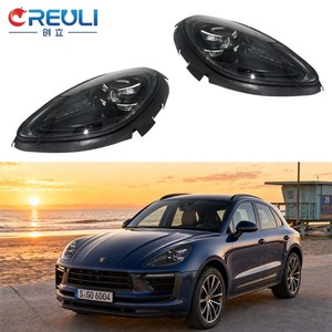 Nouveau phare LED CREULI <span class=keywords><strong>2023</strong></span> style PDLS, faisceau long laser amélioré, Plug & Play pour <span class=keywords><strong>Macan</strong></span> 95B.1 2014-2022, 10000 Lumens 6000K - Product Image 2