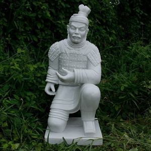 実物大の庭園装飾 天然石 西安戦士像 - Product Image 5