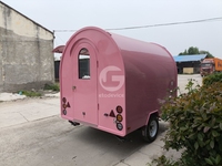 Camion de pizza mobile, remorque alimentaire, camionnette à café, chariot à hot-dogs, camion de restauration BBQ, remorque à pizza, cuisine mobile, nouveau camion de crème glacée