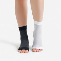 Chaussettes de compression graduée personnalisées respirantes et anti-humidité pour le soutien athlétique (course, basketball, entraînement) – Hommes et Femmes