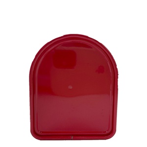 Custom Red Mini Christmas Tin <b>Box</b> <b>Small</b> Metal Bucket Can <b>with</b> <b>Lid</b> Wholesale <b>Gift</b> Packaging Factory Direct - Product Image 4