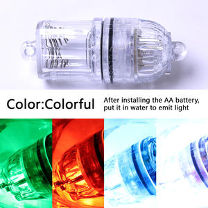 Lampe LED clignotante pour la pêche en mer en eaux profondes, lumière de pêche sous-marine pour la collecte de poissons - Product Image 1