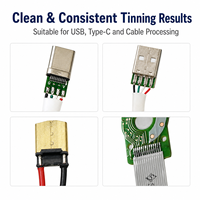 Machine à soudure semi-automatique pour circuits imprimés 3Q, prix usine, machine à étainner les câbles USB Type-C Micro Lightning, AC220V, garantie 1 an