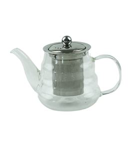 Cafetière <span class=keywords><strong>individuelle</strong></span> en verre borosilicaté de 650ml avec <span class=keywords><strong>filtre</strong></span> infuseur réutilisable en acier inoxydable pour feuilles de thé en vrac - Product Image 1