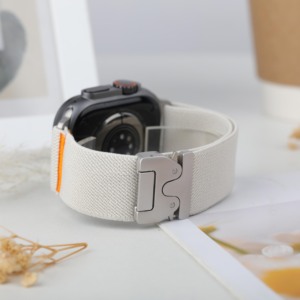 Correas de Repuesto para Reloj <span class=keywords><strong>Apple</strong></span> <span class=keywords><strong>Watch</strong></span> Series 3 4 5 6 SE <span class=keywords><strong>7</strong></span> <span class=keywords><strong>8</strong></span> 9 10 11 38mm 40mm 41mm 42mm 44mm 45mm 46mm, Correa Deportiva de Nailon - Product Image 4