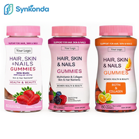 Bonbons Gommeux Vitaminés Marque Blanche d'Usine – Complément Délicieux pour Éclaircir la Peau, Antioxydant, Peau Éclatante, Ongles Sains