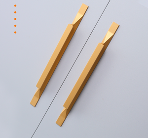 Home Kitchen Furniture Accessories Closet Cabinet Pulls Drawer Wardrobe Long Aluminum Profile Handle