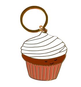 Llavero personalizado de zinc aliado 3D pastel postres - Product Image 1