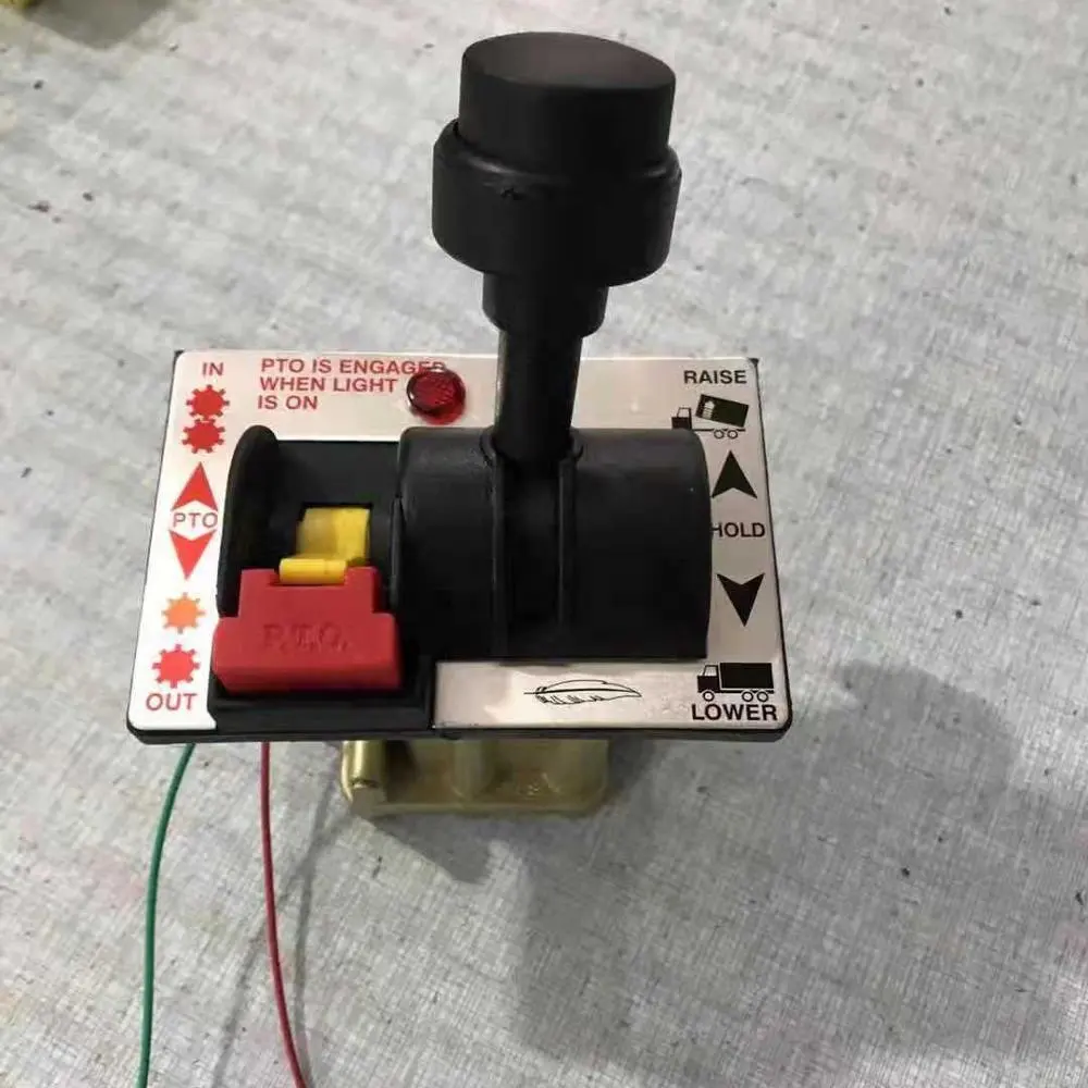 Cilindro hidráulico de la unidad de control de la válvula de mano manual de la bomba de aceite