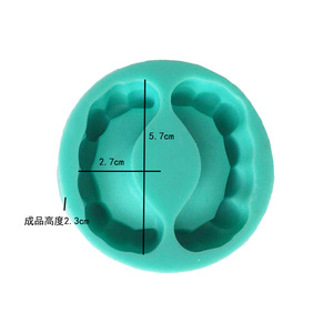 Halloween Vampire Tooth Silicone Mold Green Reusable Cake Decorating Supply Ice Cube Mold Arch Shape - Product Image 5
