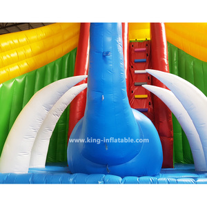 Grande <span class=keywords><strong>Parco</strong></span> Acquatico Gonfiabile a Tema Dinosauro <span class=keywords><strong>con</strong></span> Scivoli per Giochi Sportivi, Piscine di Grandi Dimensioni, Attrezzature da Gioco - Product Image 5