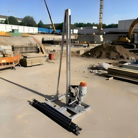 Machine de forage de puits d'eau électrique à manivelle légère, équipement de forage de 60 m pour zones de travail limitées