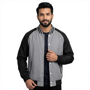 Veste universitaire unisexe personnalisée à coupe ajustée avec capuche, design patchwork et motif dessin animé, col montant, qualité supérieure disponible - Product Image 1