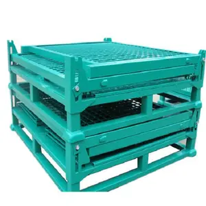 CE / ISO Certified Warehouse Storage Customized Powder Coating Steel Pallet with Competitive Price