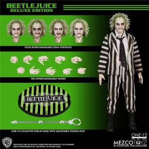 Figura de Acción Coleccionable Mezco Toys One:12 <span class=keywords><strong>Beetlejuice</strong></span> Edición Deluxe Escala 1/12 - Product Image 4