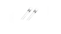 Diodes LED UV ultra-lumineuses de 5 mm, rouge, vert, bleu, orange, jaune, blanc, rose, lampes