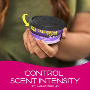 กลิ่นโรนาโดเชอร์รี่และวานิลลาหอมหกถังดับกลิ่นแคลิฟอร์เนีย: เครื่องฟอกอากาศในรถยนต์ที่ดีที่สุด - Product Image 5