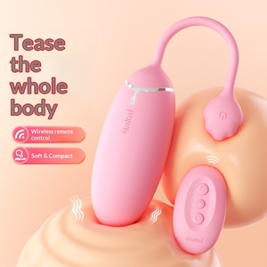 Multicolor Waterproof IPX7 USB Rechargeable <b>Vibrating</b> Egg Female Wearable Toy 10 Frequency Strong Shock Wireless Remote Control - Product Image 1