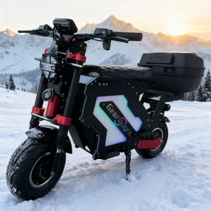 Scooter Eléctrico con Batería Extraíble de 72V 50Ah, Motor Dual de 10000W, Control por Aplicación, Arranque NFC, Autonomía de 75-93 Millas, Disponible en Almacén de EE. UU. - Product Image 1