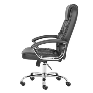 Silla de Oficina Ergonómica Moderna Giratoria, Ajustable en Altura, con Soporte Lumbar de Cuero, Venta Directa de Fábrica, Muestra Gratis Disponible - Product Image 4