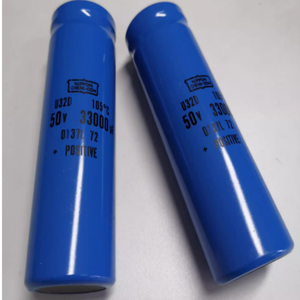 Condensador Electrolítico de Aluminio <span class=keywords><strong>NIPPON</strong></span> de 50V 33000UF 35X105MM - Product Image 2