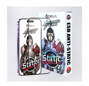 ESD antiestático a prueba de polvo 2.5D Protector de pantalla de vidrio templado para <span class=keywords><strong>iPhone</strong></span> para Samsung Redmi 13 Pro 13 Pro Max 9H <span class=keywords><strong>Gorilla</strong></span> <span class=keywords><strong>Glass</strong></span> - Product Image 1
