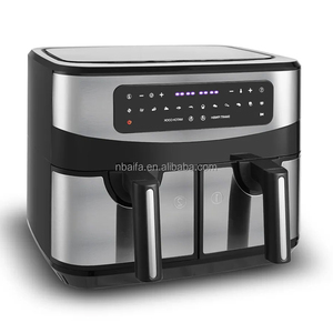 Aifa doppia friggitrice ad aria con doppio cestino 8L 9L due Dual Zone <span class=keywords><strong>2</strong></span> pentola cibo vassoio elettrico friggitrice ad aria senza olio - Product Image 3