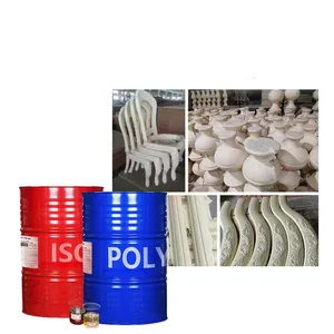 HGL Ex-prezzo di fabbrica polietere poliolo + isocianato 2 parti di poliuretano PU fusione schiuma di poliuretano liquido per legno PU