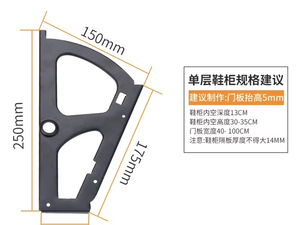 ตู้เก็บรองเท้าแบบพับได้ สแตนเลสทันสมัย พร้อมโครงเฟอร์นิเจอร์สำหรับห้องนั่งเล่นและห้องนอน - Product Image 6