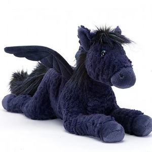 Juguete de Peluche Súper Suave de Caballo Pegaso Pequeño <span class=keywords><strong>Serafina</strong></span> de <span class=keywords><strong>la</strong></span> Serie Jelly del Reino Unido, Versión de Alta Calidad, Relleno de Algodón PP, Base con Peso para Aliviar el Estrés - Product Image 2