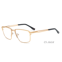 2022 mode femmes métal lunettes cadre avec lentille transparente dames lunettes cadre