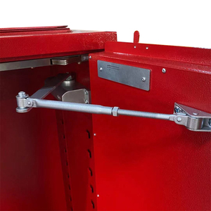 Armoire de sécurité encastrée verrouillable pour produits chimiques inflammables de 110 gallons avec roulettes - Product Image 6