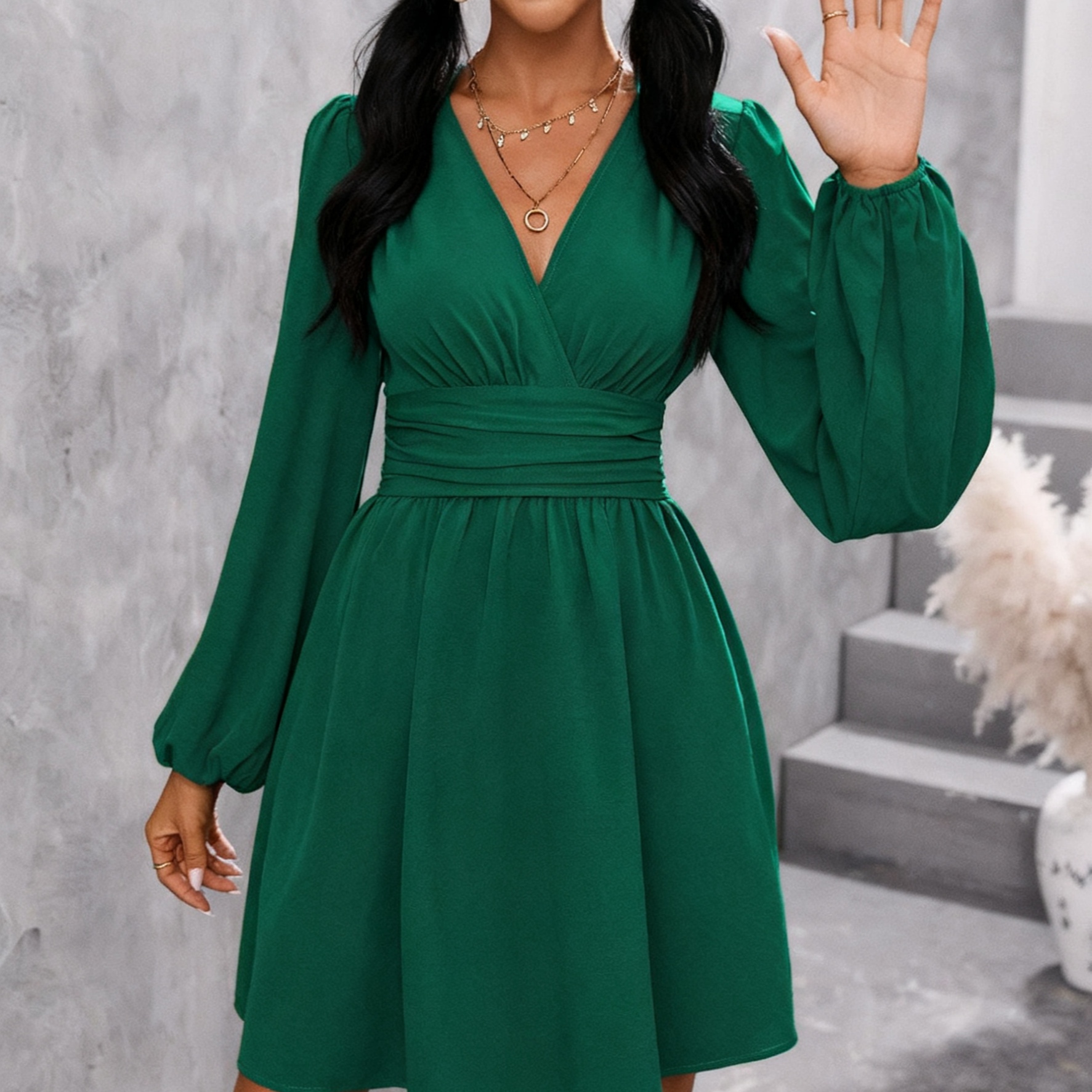 สีเขียว