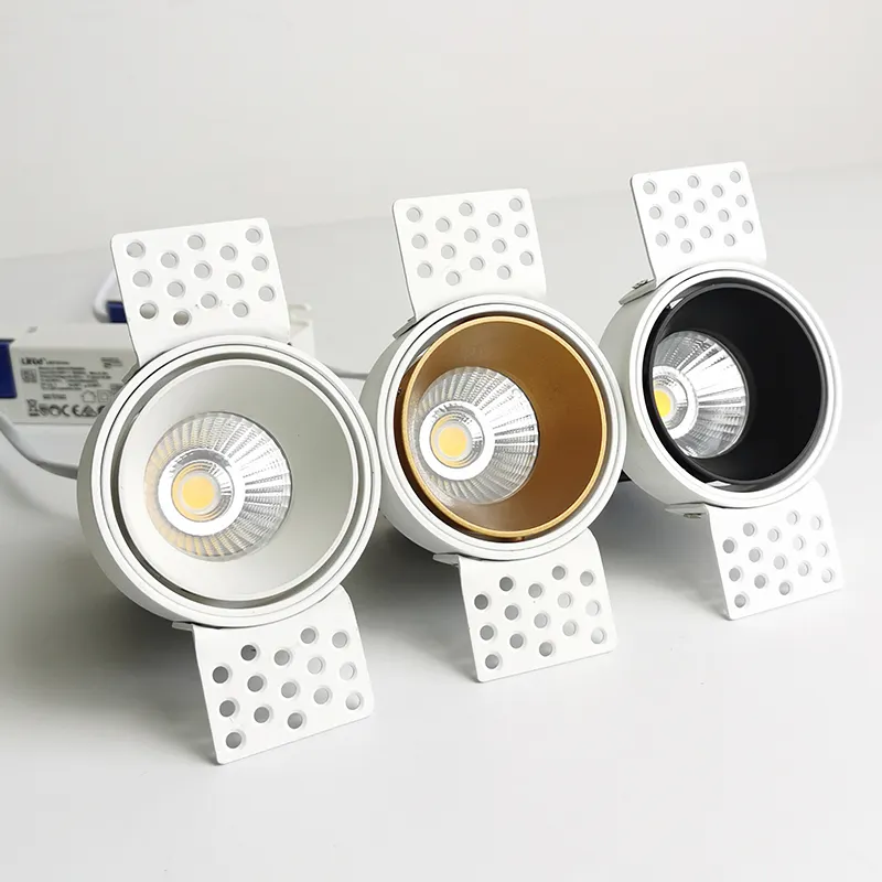 7/10/18W Commercial LED Downlight GU10 MR16 Tersembunyi Trimless Indoor Pencahayaan Perumahan Penggunaan