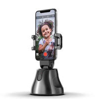 Support de téléphone intelligent avec Rotation à 360 degrés, suivi automatique du visage, Selfie