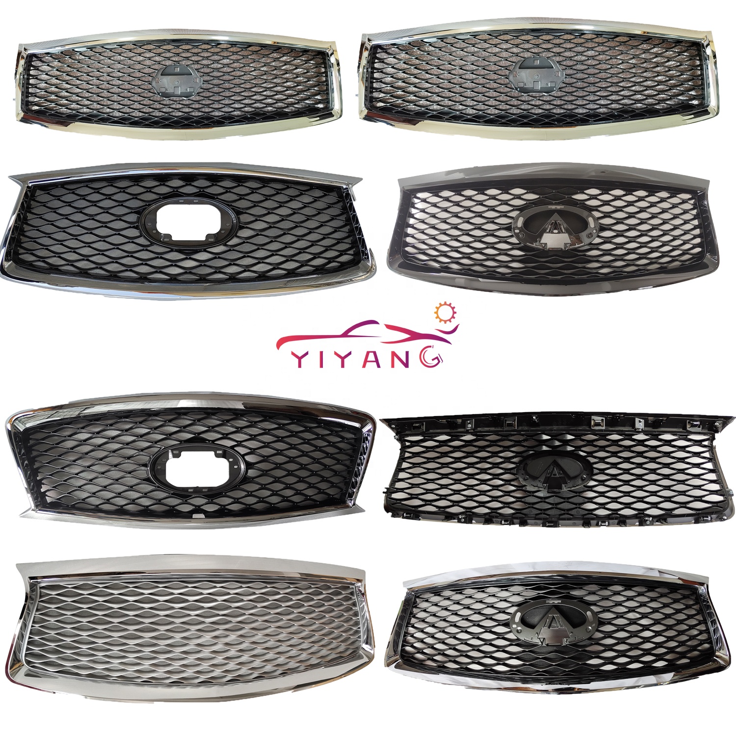 Автомобильная Передняя решетка для Infiniti, оптовая продажа автозапчастей для Infiniti EX35 Q50 QX50 FX35 G25 Q30 QX60 2016 QX70 грили для автомобилей