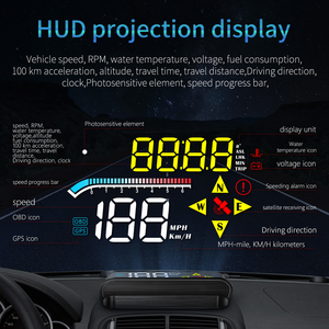 Smart M17 HD Universal OBD Projektor LED-Geschwindigkeit anzeige HD Head-Up Display Auto <span class=keywords><strong>monitor</strong></span> - Product Image 3