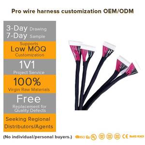 Rangkaian Kabel Medis Kustom -905 Kabel Serat Optik Koaksial untuk Lampu Bedah, Komputer Pencitraan/Motor - Product Image 1