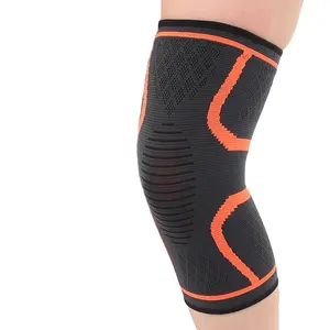 Ginocchiere a compressione con supporto per ginocchio regolabile ginocchiere con fasciatura elastica alta