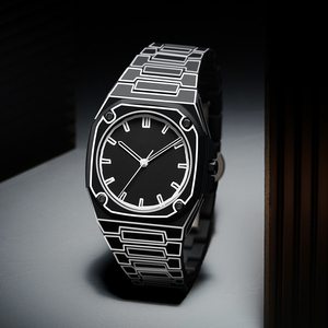 Personalized OEM ODM <b>Watch</b> Custom Fashion Brand Simple Casual Business Polycarbonate Square Black <b>Arabic</b> Quartz <b>Watch</b> for Men - Product Image 1