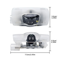 Pour Lexus LS LX ES voiture LED flaque lumières voiture Logo projecteur porte étape lumière accessoires lumière intérieure